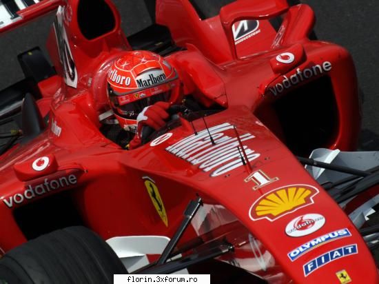 scuderia ferrari team season 2004 schumacher ferrari