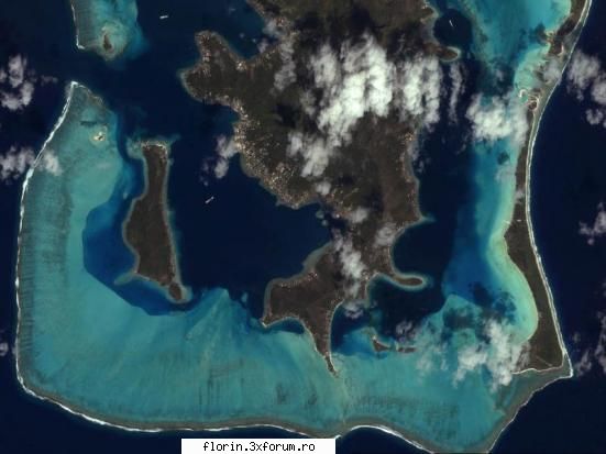 imagini satelitare bora bora