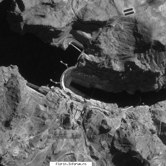 imagini satelitare hoover dam