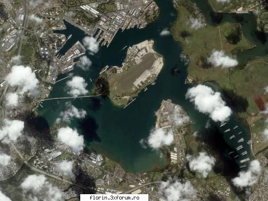 imagini satelitare pearl harbour
