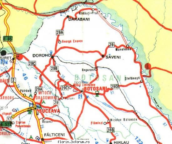 harta turistica fiecarui judet parte botosani