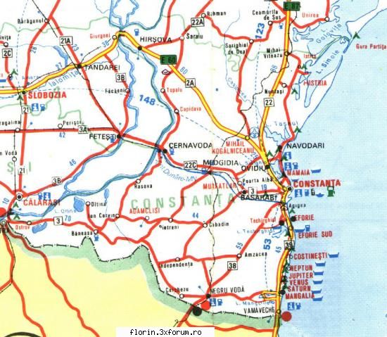 harta turistica fiecarui judet parte constanta