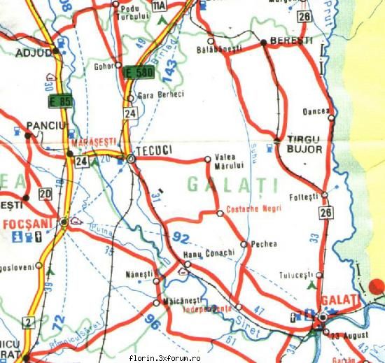 harta turistica fiecarui judet parte galati