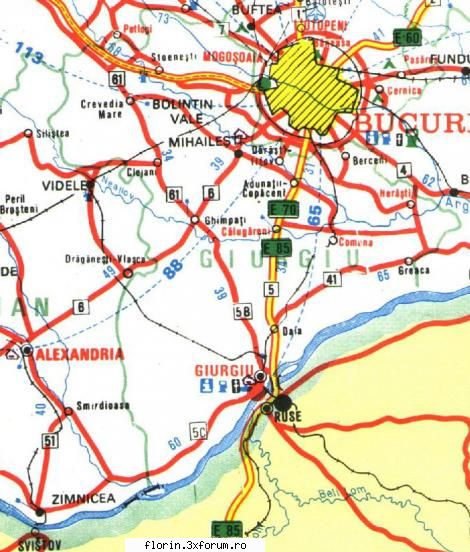 harta turistica fiecarui judet parte giurgiu
