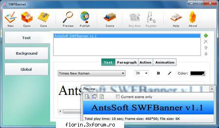 AntsSoft SWFBanner v1.1 - florinflorin - New Softwarez