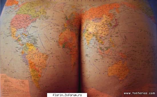Harta fundul lumii... - Trebuie sa recunoasteti ca e si asta o harta - Travel & Geographic
